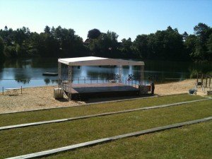Heidestrandbad als Naturbühne am See "Küstenklassik" als Vorbildveranstaltung